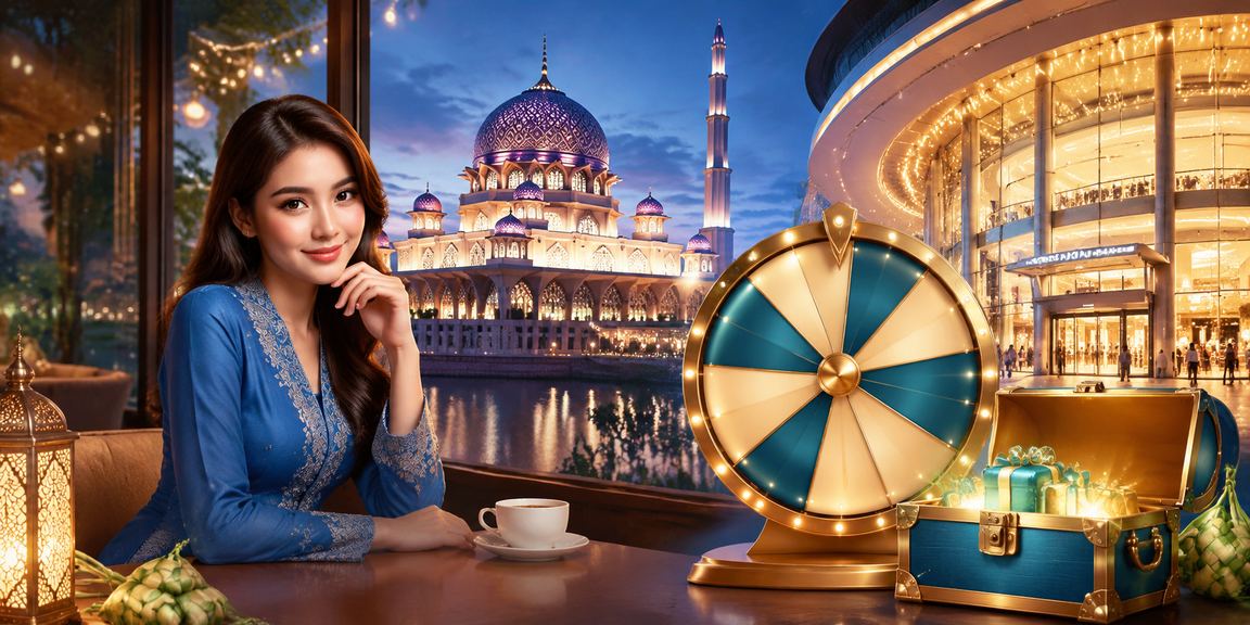 Pemain wanita Malaysia menikmati roulette kasino langsung dalam suasana mewah